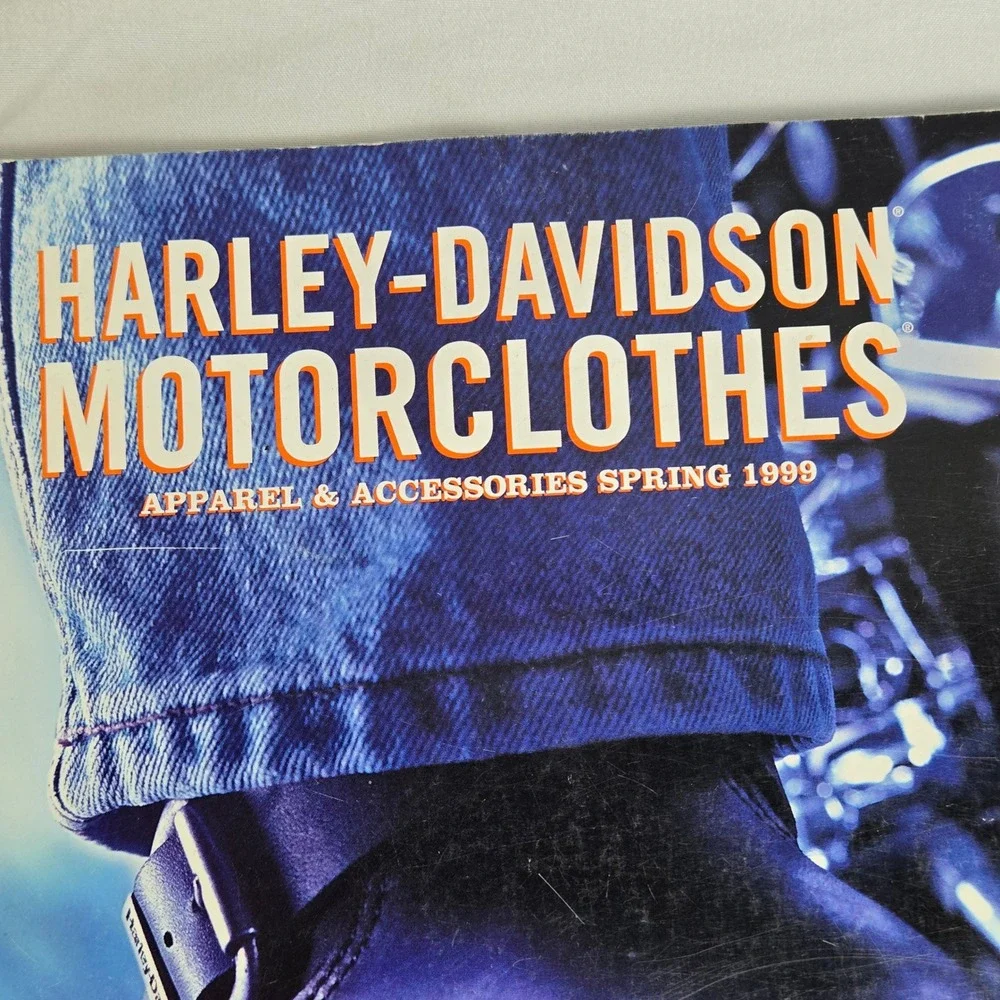 Harley-Davidson Motorclothes Apparel‎ & Accessories Spring 1999 Catalog Vintage